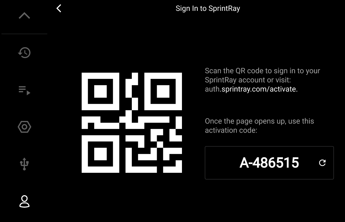 Automated QR Code Dashboard Login