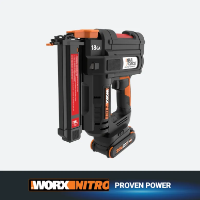 (WX844L) WORX NITRO 20V 18GA NARROW CROWN STAPLER