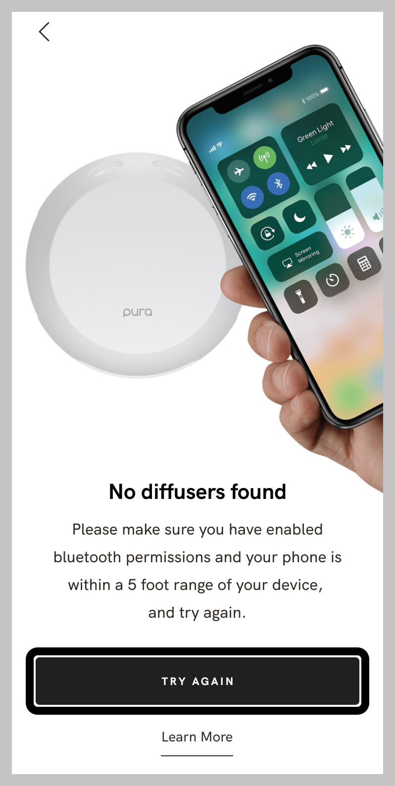 Set Up Your Pura 4 diffuser Diffuser Set Up Support