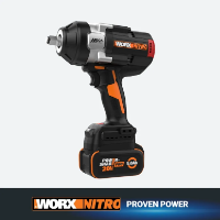 (WX276L) WORX NITRO 20V BRUSHLESS HIGH TORQUE 1/2" IMPACT WRENCH