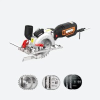 (WX427L) WORXSAW XL 4.5" COMPACT ELECTRIC CIRCULAR SAW WITH 6 BLADES