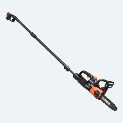 (WG323) 20V POWER SHARE 10" CORDLESS POLE/CHAIN SAW WITH AUTO-TENSION