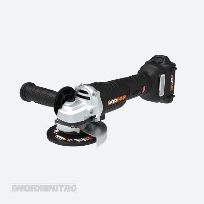 (WX812L) NITRO 20V POWER SHARE 4½" CORDLESS ANGLE GRINDER WITH BRUSHLESS MOTOR