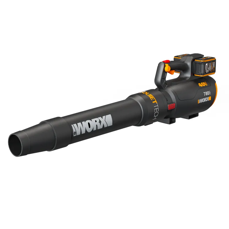 (WG582) 40V 780 CFM 190 MPH BRUSHLESS QUIETTECH LEAF BLOWER