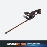 (WG263) NITRO 20V BRUSHLESS 22" CORDLESS HEDGE TRIMMER