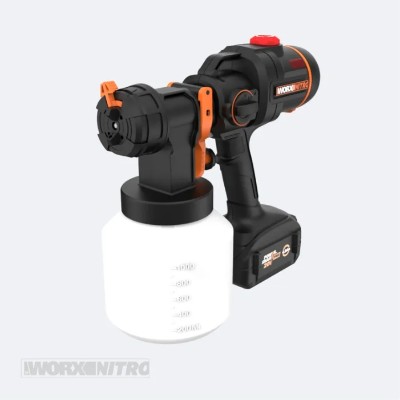 (WX020L) NITRO 20V CORDLESS PAINT SPRAYER WITH BRUSHLESS MOTOR