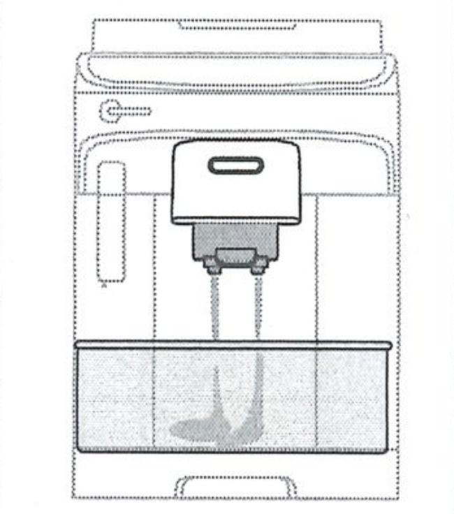 At the end of descaling the appliance requests a third rinse