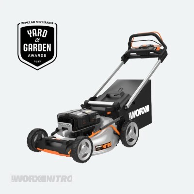 (WG761) NITRO 80V 21" CORDLESS SELF-PROPELLED LAWN MOWER WITH BRUSHLESS MOTOR & REAR WHEEL DRIVE