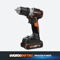 (WX130L) NITRO 20V COMPACT BRUSHLESS 1/2” DRILL/DRIVER