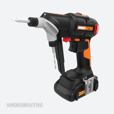 (WX177L) NITRO 20V BRUSHLESS SWITCHDRIVER 2.0 2-IN-1 CORDLESS DRILL & DRIVER