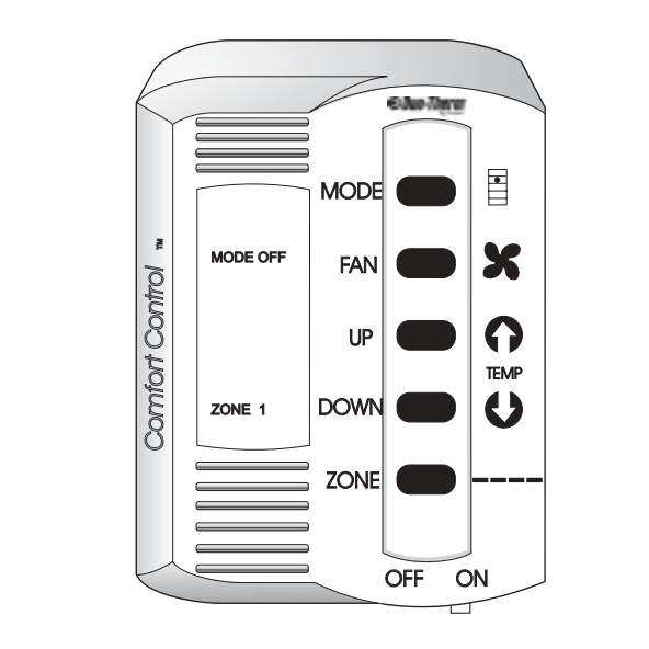 Comfort control center (5 button)